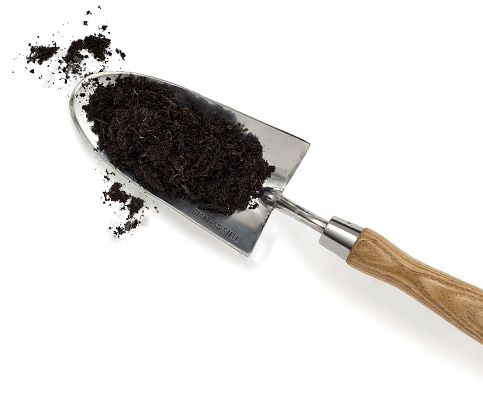 shovel image on right