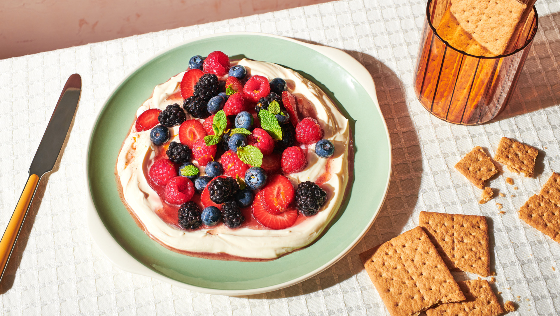 Image of Always Fresh mixed berries cheesecake dip